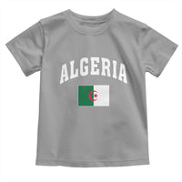 Classic Algeria Varsity Athletic Style Toddler T Shirt Proud Patriotic Algerian Flag
