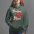 Football Mom Hoodie Women Game Day Sunday Funday Rugby Helmet - Wonder Print Shop
