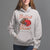 Football Mom Hoodie Women Game Day Sunday Funday Rugby Helmet - Wonder Print Shop