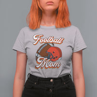 Football Mom T Shirt For Women Women Game Day Sunday Funday Rugby Helmet - Wonder Print Shop
