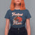 Football Mom T Shirt For Women Women Game Day Sunday Funday Rugby Helmet - Wonder Print Shop