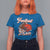 Football Mom T Shirt For Women Women Game Day Sunday Funday Rugby Helmet - Wonder Print Shop