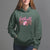 Football Mom Hoodie Leopard Women Game Day Sunday Funday Rugby - Wonder Print Shop