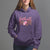Football Mom Hoodie Leopard Women Game Day Sunday Funday Rugby - Wonder Print Shop