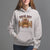Football Mom Hoodie Women Game Day Sunday Funday Rugby Messy Bun - Wonder Print Shop
