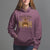 Football Mom Hoodie Women Game Day Sunday Funday Rugby Messy Bun - Wonder Print Shop