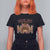 Football Mom T Shirt For Women Women Game Day Sunday Funday Rugby Messy Bun - Wonder Print Shop
