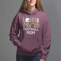 Football Mom Hoodie Loud And Proud Football Mom Rugby Helmet - Wonder Print Shop