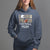 Football Mom Hoodie Loud And Proud Football Mom Rugby Helmet - Wonder Print Shop