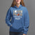 Football Mom Hoodie Loud And Proud Football Mom Rugby Helmet - Wonder Print Shop