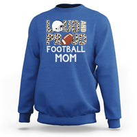 Football Mom Sweatshirt Loud And Proud Football Mom Rugby Helmet - Wonder Print Shop