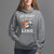 Football Mom Hoodie My Heart Is On That Line Rugby Player - Wonder Print Shop