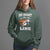 Football Mom Hoodie My Heart Is On That Line Rugby Player - Wonder Print Shop