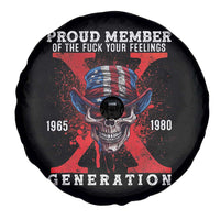 Generation X Skull Spare Tire Cover Proud Member Of The F Your Feelings Gen X 1965 1980