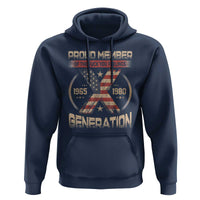 X Generation Hoodie Proud Member Of The F Your Feelings Gen X 1965 1981 Retro American Flag - Wonder Print Shop