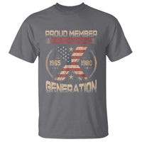X Generation T Shirt Proud Member Of The F Your Feelings Gen X 1965 1981 Retro American Flag - Wonder Print Shop