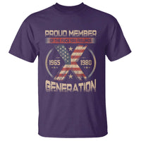 X Generation T Shirt Proud Member Of The F Your Feelings Gen X 1965 1981 Retro American Flag - Wonder Print Shop