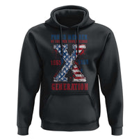 X Generation Hoodie Proud Member Of The F Your Feelings Gen X 1965 1981 American Flag - Wonder Print Shop
