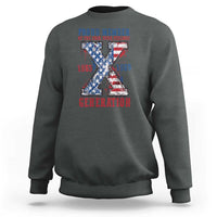 X Generation Sweatshirt Proud Member Of The F Your Feelings Gen X 1965 1981 American Flag - Wonder Print Shop