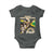 Jamaica People's National Party PNP Supporter Baby Onesie Patriotic Political Leaders Tribute Jamaican Flag - Wonder Print Shop