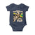 Jamaica People's National Party PNP Supporter Baby Onesie Patriotic Political Leaders Tribute Jamaican Flag - Wonder Print Shop