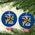 Jamaica People's National Party PNP Supporter Ceramic Ornament Patriotic Political Leaders Tribute Jamaican Flag - Wonder Print Shop