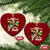 Jamaica People's National Party PNP Supporter Ceramic Ornament Patriotic Political Leaders Tribute Jamaican Flag - Wonder Print Shop