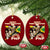 Jamaica People's National Party PNP Supporter Ceramic Ornament Patriotic Political Leaders Tribute Jamaican Flag - Wonder Print Shop