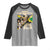 Jamaica People's National Party PNP Supporter Raglan Shirt Patriotic Political Leaders Tribute Jamaican Flag - Wonder Print Shop