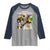 Jamaica People's National Party PNP Supporter Raglan Shirt Patriotic Political Leaders Tribute Jamaican Flag - Wonder Print Shop