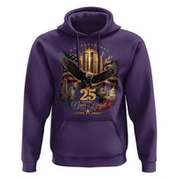 Patriotic American Eagle 9 11 Memorial 25th Anniversary Hoodie 25 Years 2021 2026 Never Forget