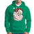 Vintage Christmas Santa Claus Face Xmas Funny Old Fashioned Hoodie - Wonder Print Shop