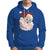 Vintage Christmas Santa Claus Face Xmas Funny Old Fashioned Hoodie - Wonder Print Shop