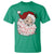 Vintage Christmas Santa Claus Face Xmas Funny Old Fashioned T Shirt - Wonder Print Shop