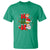 Retro Groovy Christmas Ho Ho Ho Reindeer Disco Ball Santa Xmas T Shirt - Wonder Print Shop