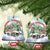 Gnome Christmas Ceramic Ornament Merry Christmas Pickup Truck Gnomies - Wonder Print Shop