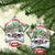 Gnome Christmas Ceramic Ornament Merry Christmas Pickup Truck Gnomies - Wonder Print Shop