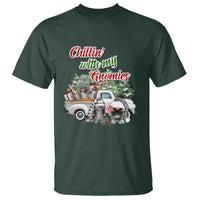 Gnome Christmas T Shirt Chillin With My Gnomies Xmas Truck - Wonder Print Shop