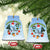 Christmas 2023 Ceramic Ornament Tis The Season Xmas Vibe - Wonder Print Shop