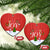 Christmas 2023 Ceramic Ornament Spread Joy - Wonder Print Shop