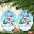 Christmas 2023 Ceramic Ornament Joy To The World - Wonder Print Shop