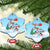 Christmas 2023 Ceramic Ornament Joy To The World - Wonder Print Shop