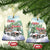 Gnome Christmas Ceramic Ornament Chillin' With My Gnomies Pickup Truck - Wonder Print Shop