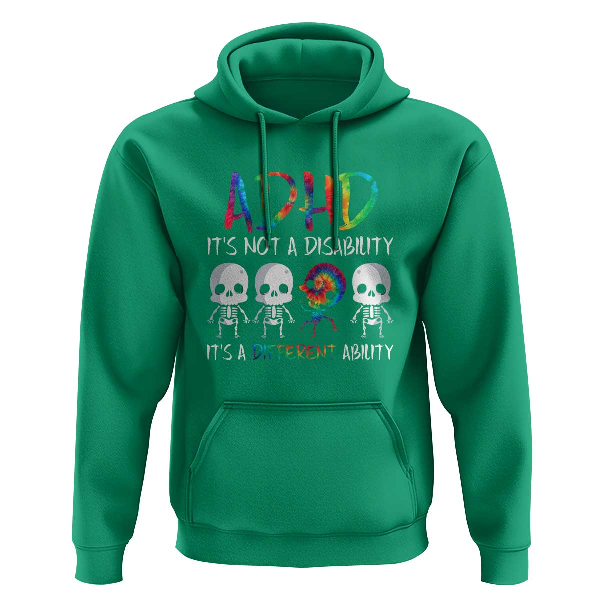 ADHD Awareness Hoodie It's Not A Disability It's A Different Ability
