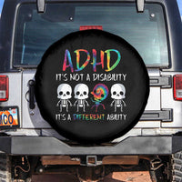 ADHD Awareness Spare Tire Cover It's Not A Disability It's A Different Ability