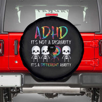 ADHD Awareness Spare Tire Cover It's Not A Disability It's A Different Ability