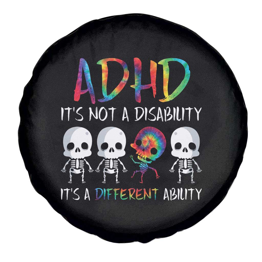 ADHD Awareness Spare Tire Cover It's Not A Disability It's A Different Ability