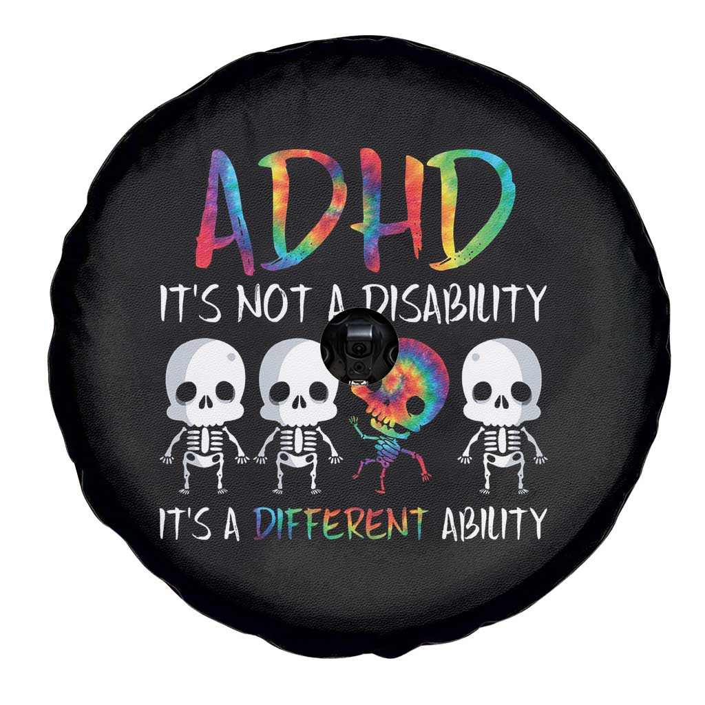 ADHD Awareness Spare Tire Cover It's Not A Disability It's A Different Ability