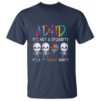 ADHD Awareness T Shirt It's Not A Disability It's A Different Ability - Wonder Print Shop
