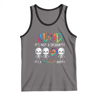 ADHD Awareness Tank Top It's Not A Disability It's A Different Ability